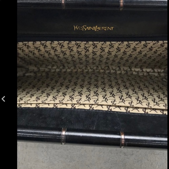 YSL - Beautiful Dark Navy Blue -Vintage Clutch - Picture 4 of 6